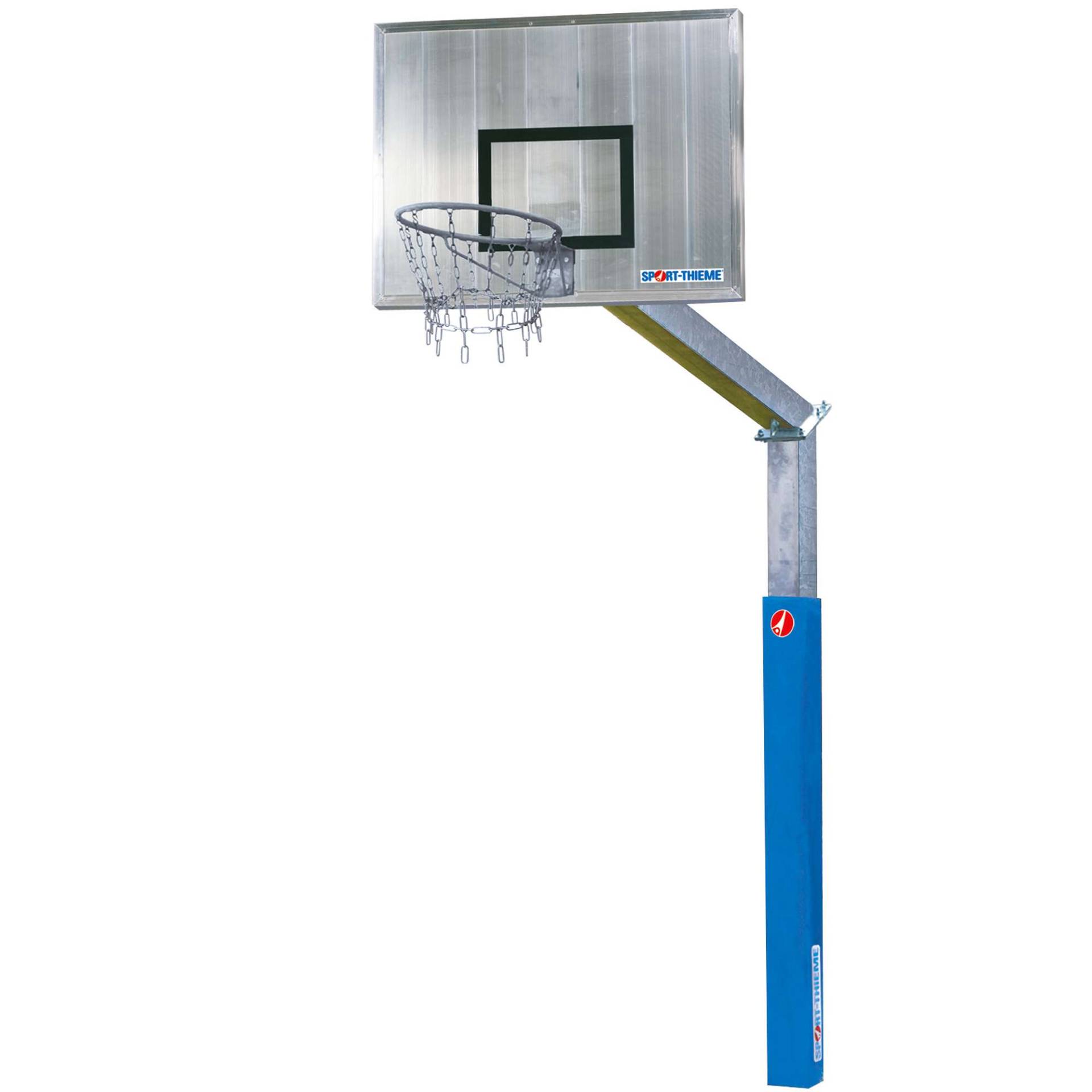 Sport-Thieme Basketballanlage "Fair Play 2.0" mit Kettennetz, Korb "Outdoor" abklappbar von Sport-Thieme