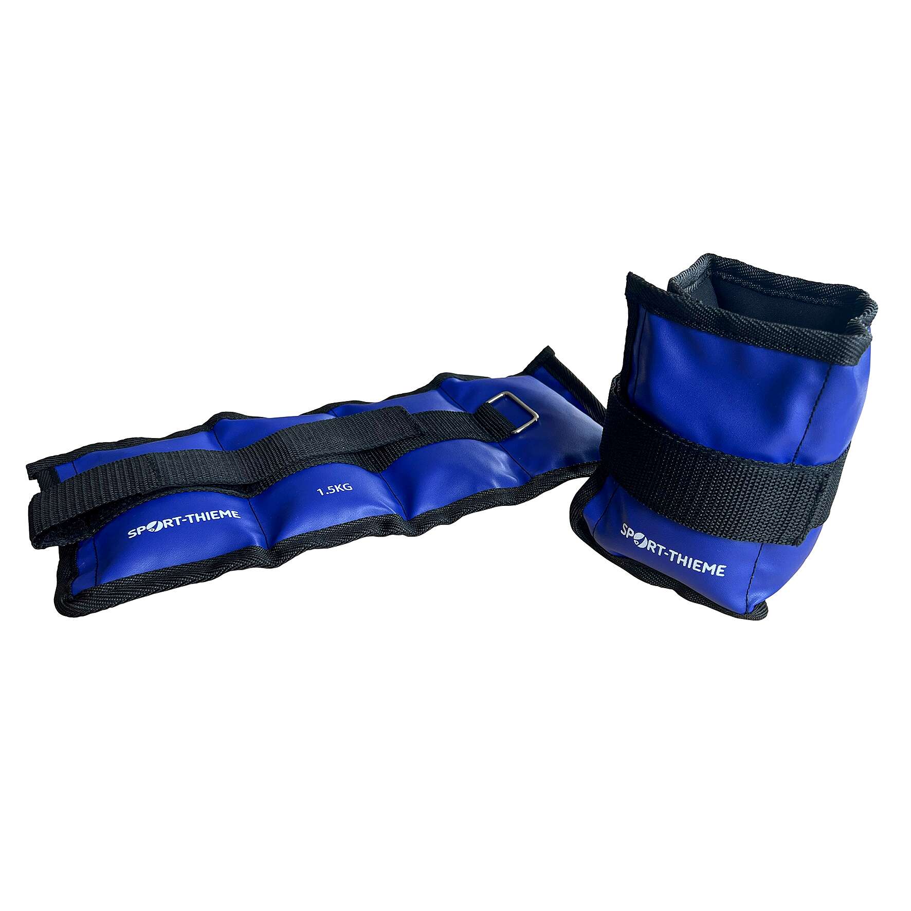 Sport-Thieme Gewichtsmanschetten "Allround", 1,5 kg, Schwarz-Blau Sport-Thieme Gewichtsmanschetten "Allround", 1,5 kg, Schwarz-Blau von Sport-Thieme