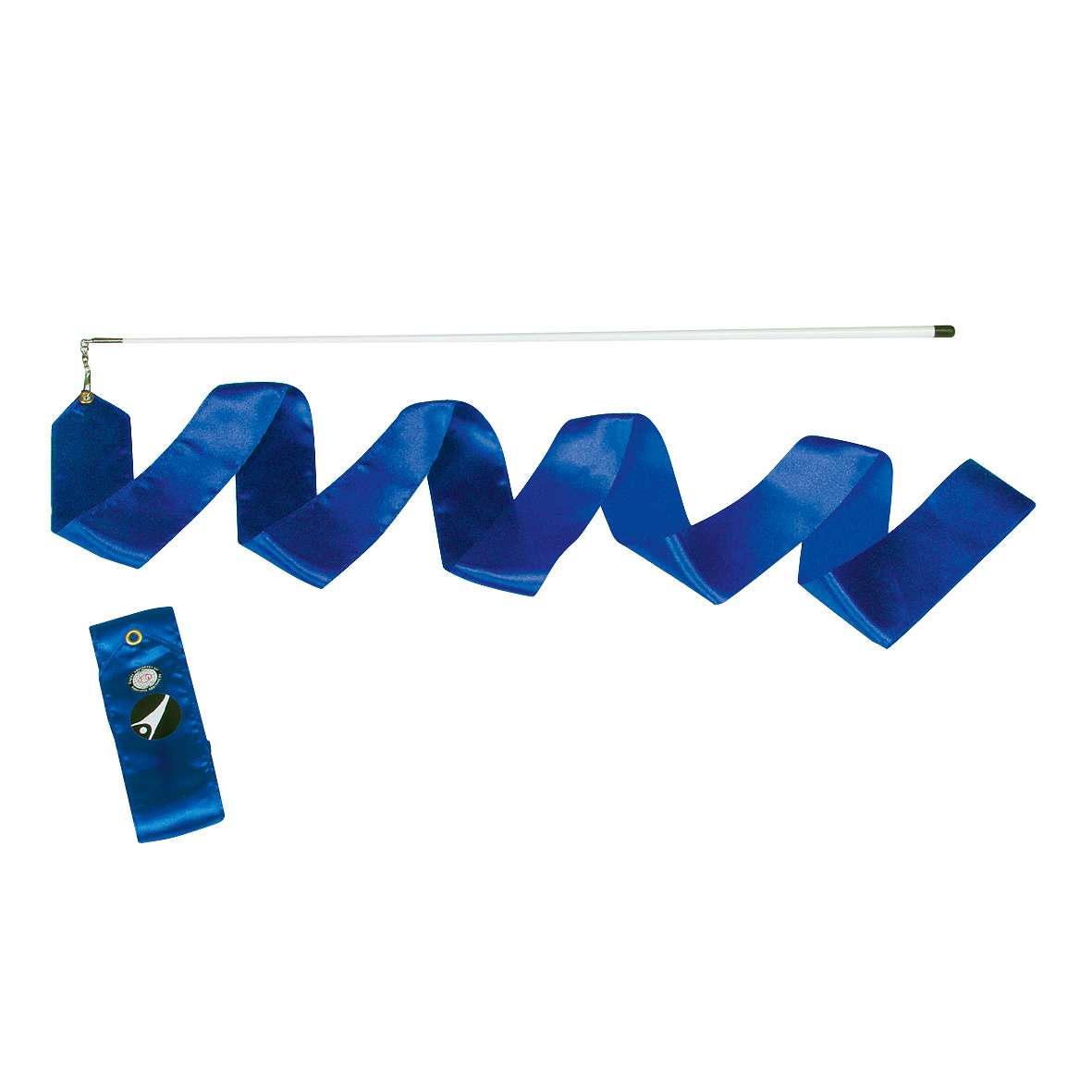Sport-Thieme Gymnastikband mit Stab "RSG", Blau, 6 m von Sport-Thieme