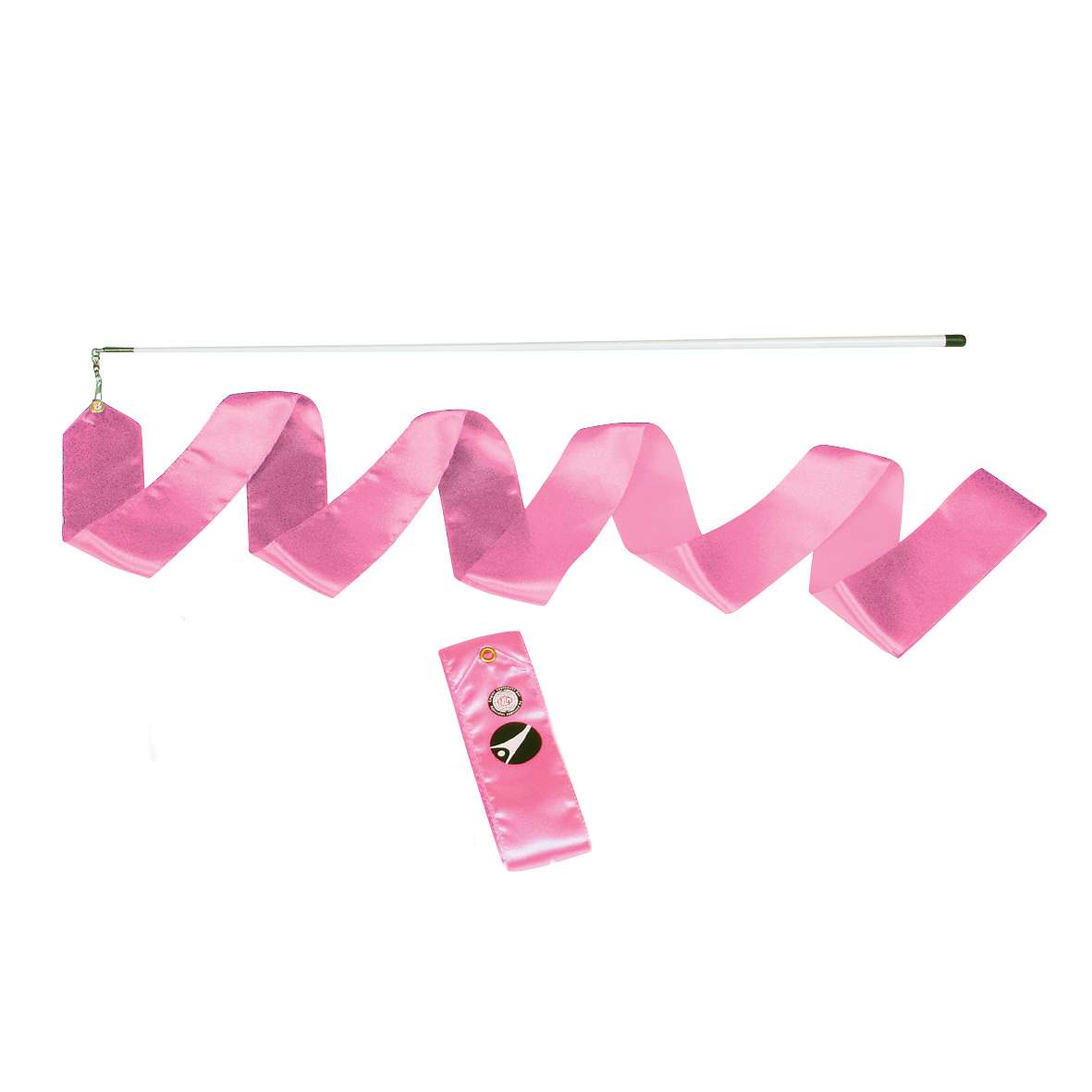 Sport-Thieme Gymnastikband mit Stab "RSG", Pink, 6 m Sport-Thieme Gymnastikband mit Stab "RSG", Pink, 6 m von Sport-Thieme