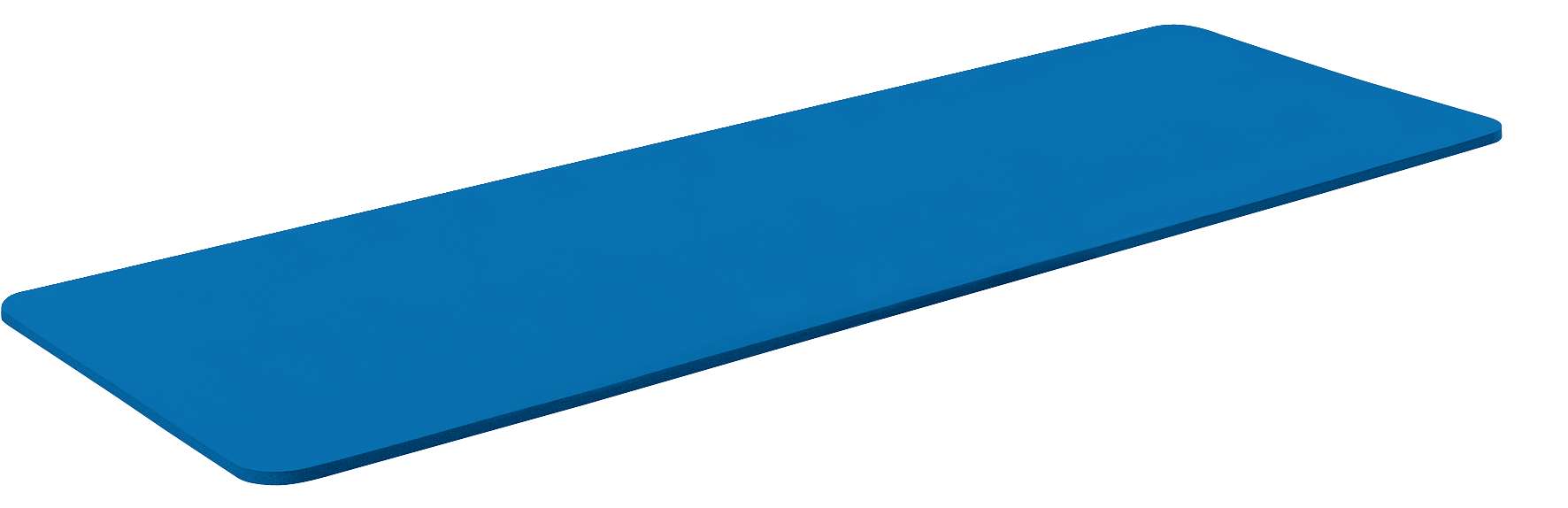 Sport-Thieme Gymnastikmatte "Basic 15", Blau, Ohne Ösen von Sport-Thieme