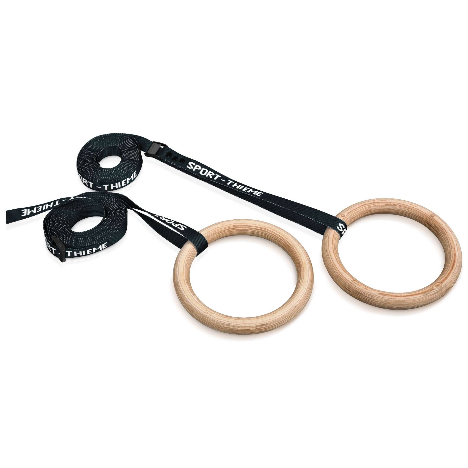 Sport-Thieme Turnringe-Set "Indoor", Schwarz, Erwachsene Sport-Thieme Turnringe-Set "Indoor", Schwarz, Erwachsene von Sport-Thieme