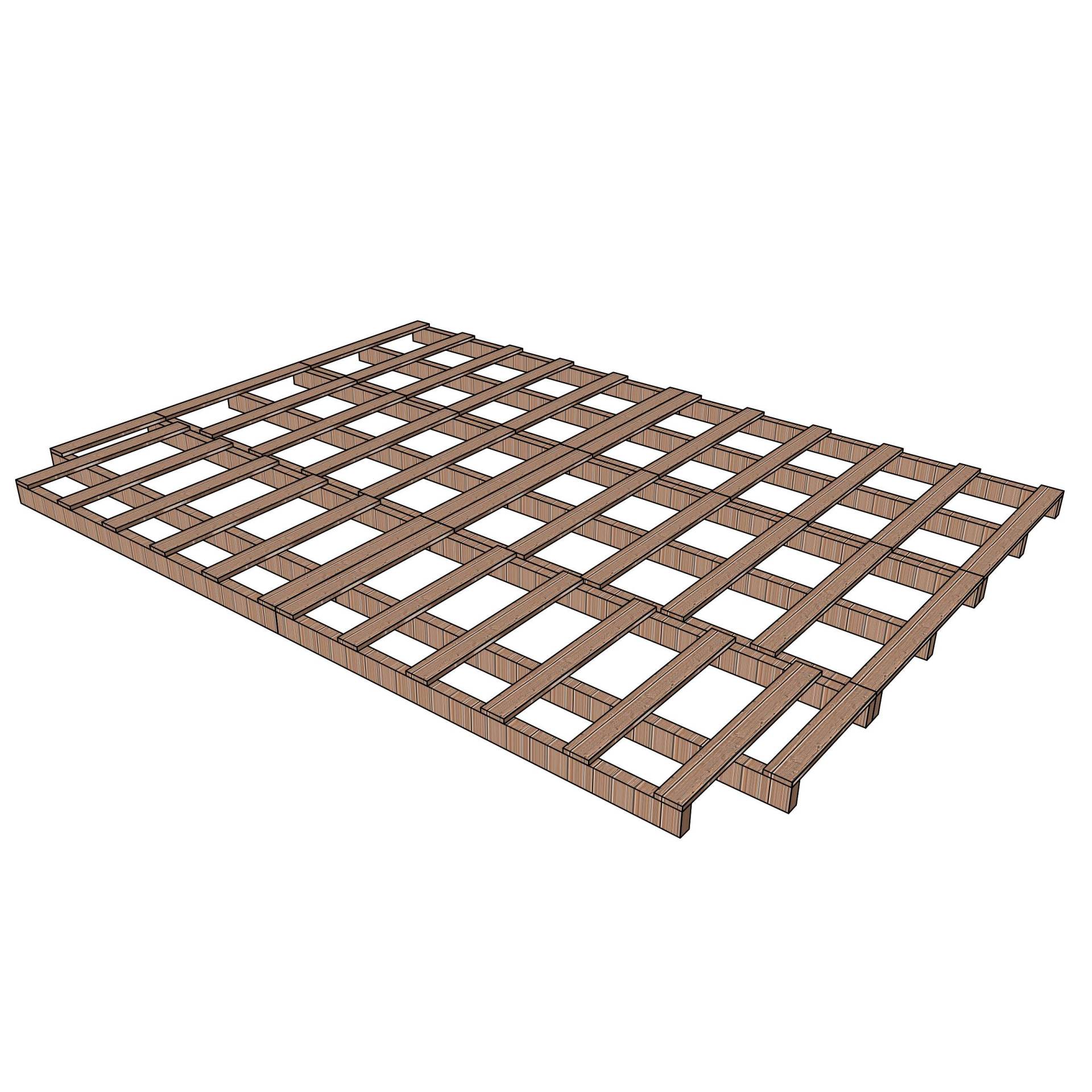 Sport-Thieme Lattenrost "Holz", 400x300 cm, Ohne Stützbügel Sport-Thieme Lattenrost "Holz", 400x300 cm, Ohne Stützbügel von Sport-Thieme