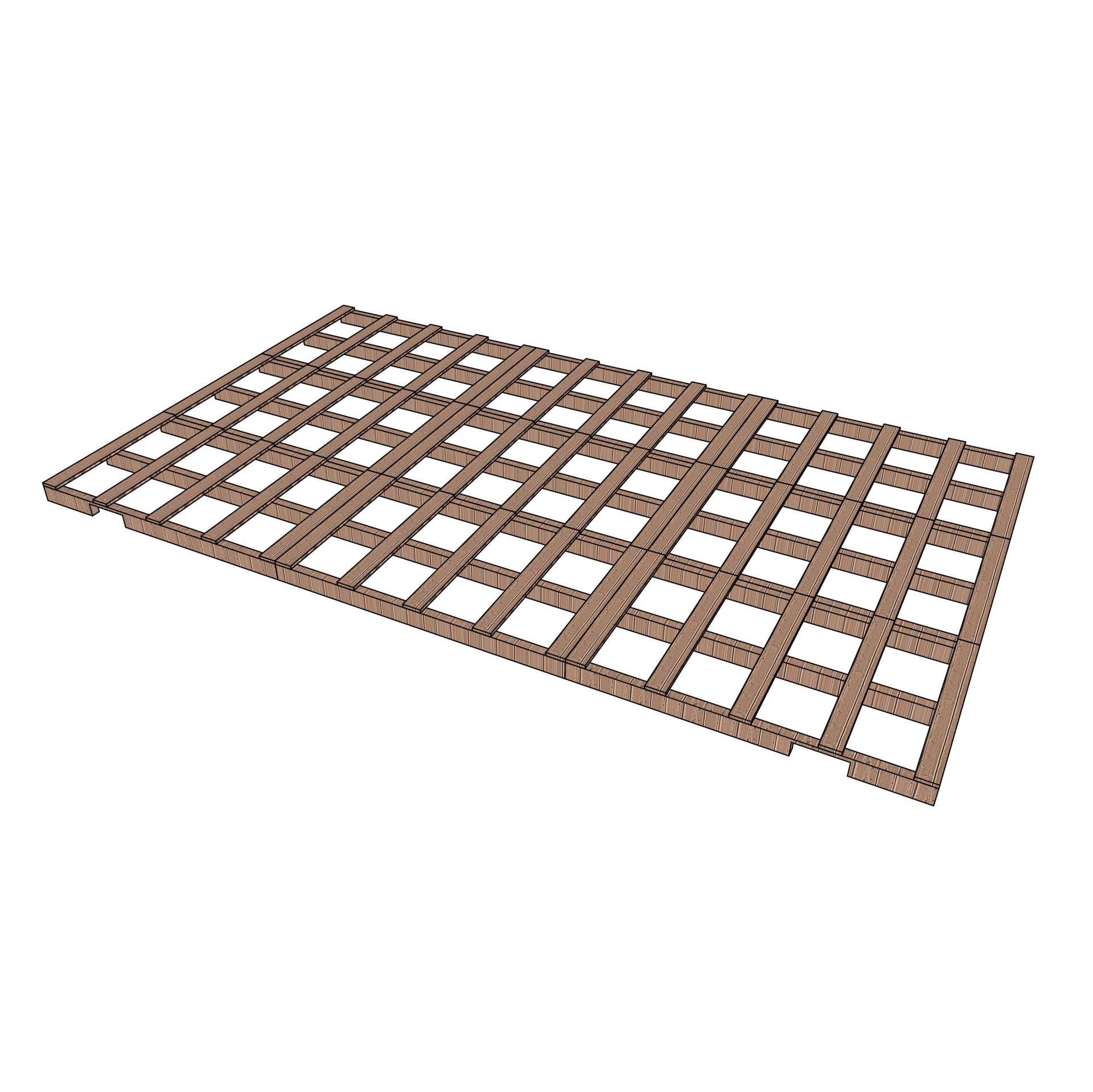 Sport-Thieme Lattenrost "Holz", 500x300 cm, Ohne Stützbügel Sport-Thieme Lattenrost "Holz", 500x300 cm, Ohne Stützbügel von Sport-Thieme
