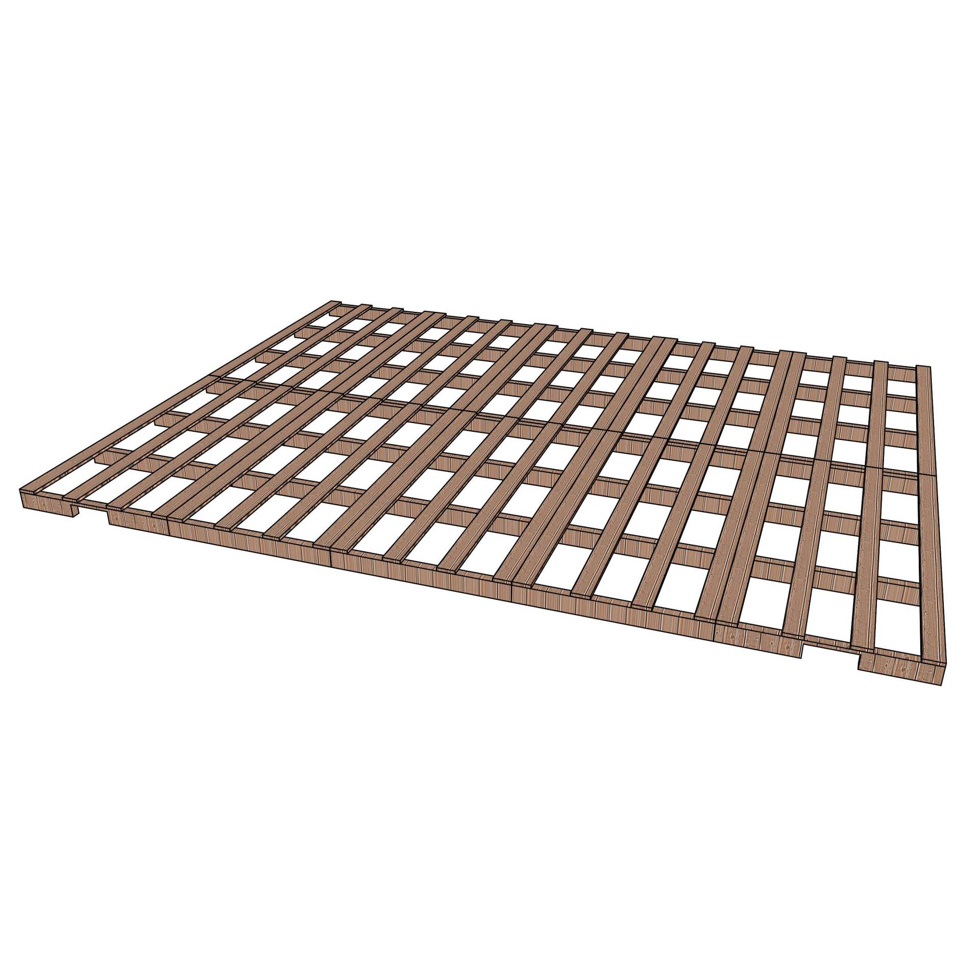 Sport-Thieme Lattenrost "Holz", 500x400 cm, Ohne Stützbügel Sport-Thieme Lattenrost "Holz", 500x400 cm, Ohne Stützbügel von Sport-Thieme