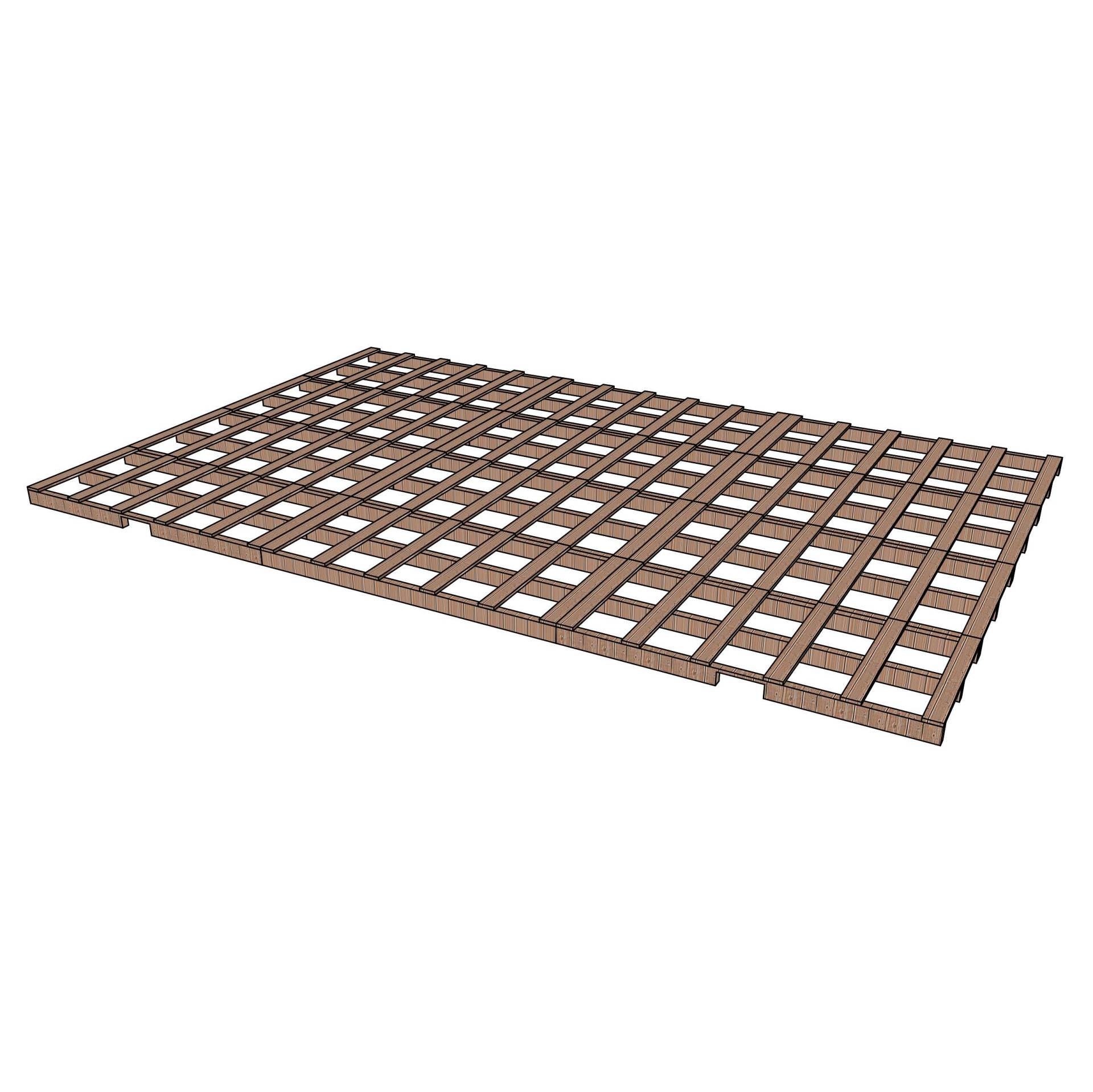 Sport-Thieme Lattenrost "Holz", 600x400 cm, Ohne Stützbügel Sport-Thieme Lattenrost "Holz", 600x400 cm, Ohne Stützbügel von Sport-Thieme
