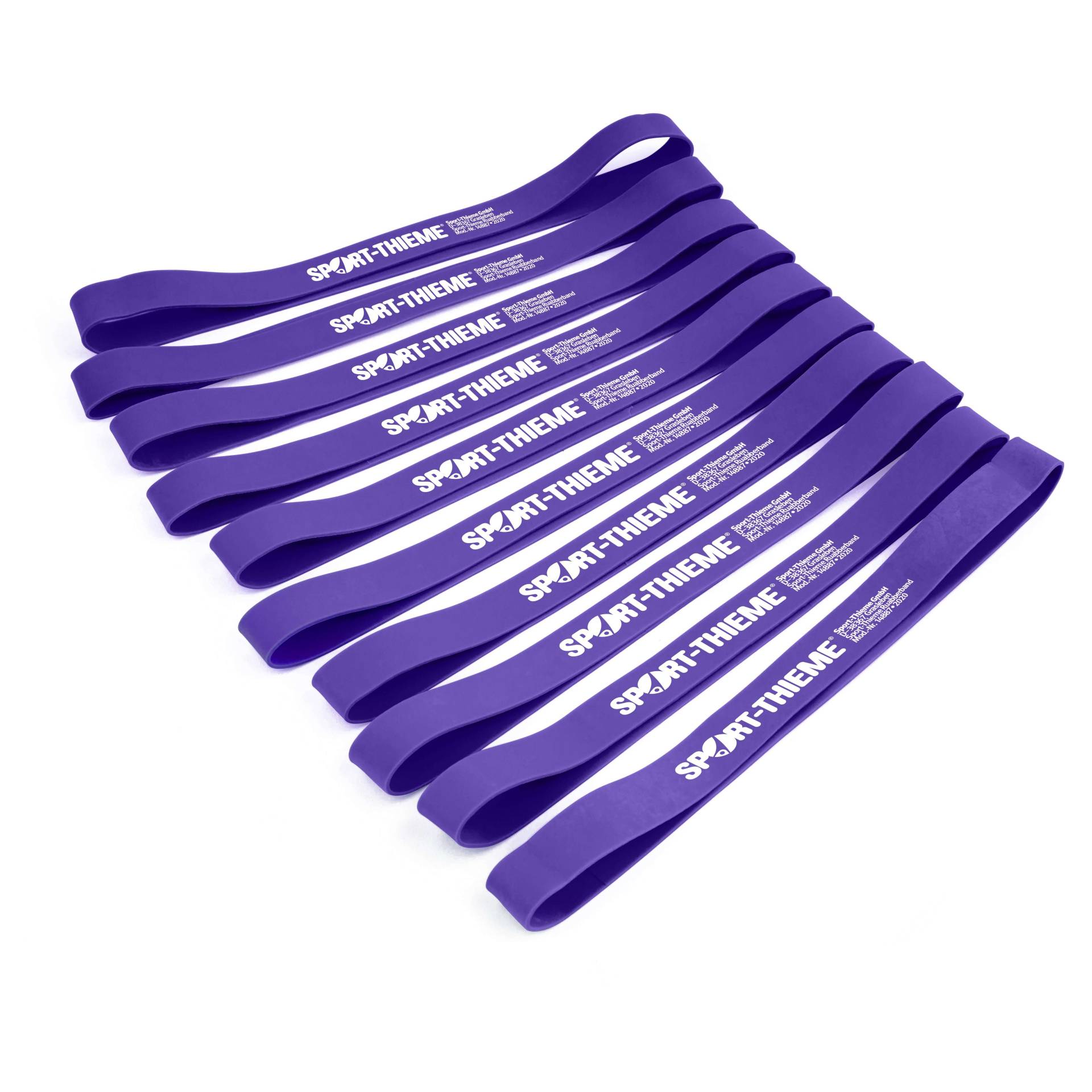 Sport-Thieme Rubberbands-Set, Violett, stark von Sport-Thieme