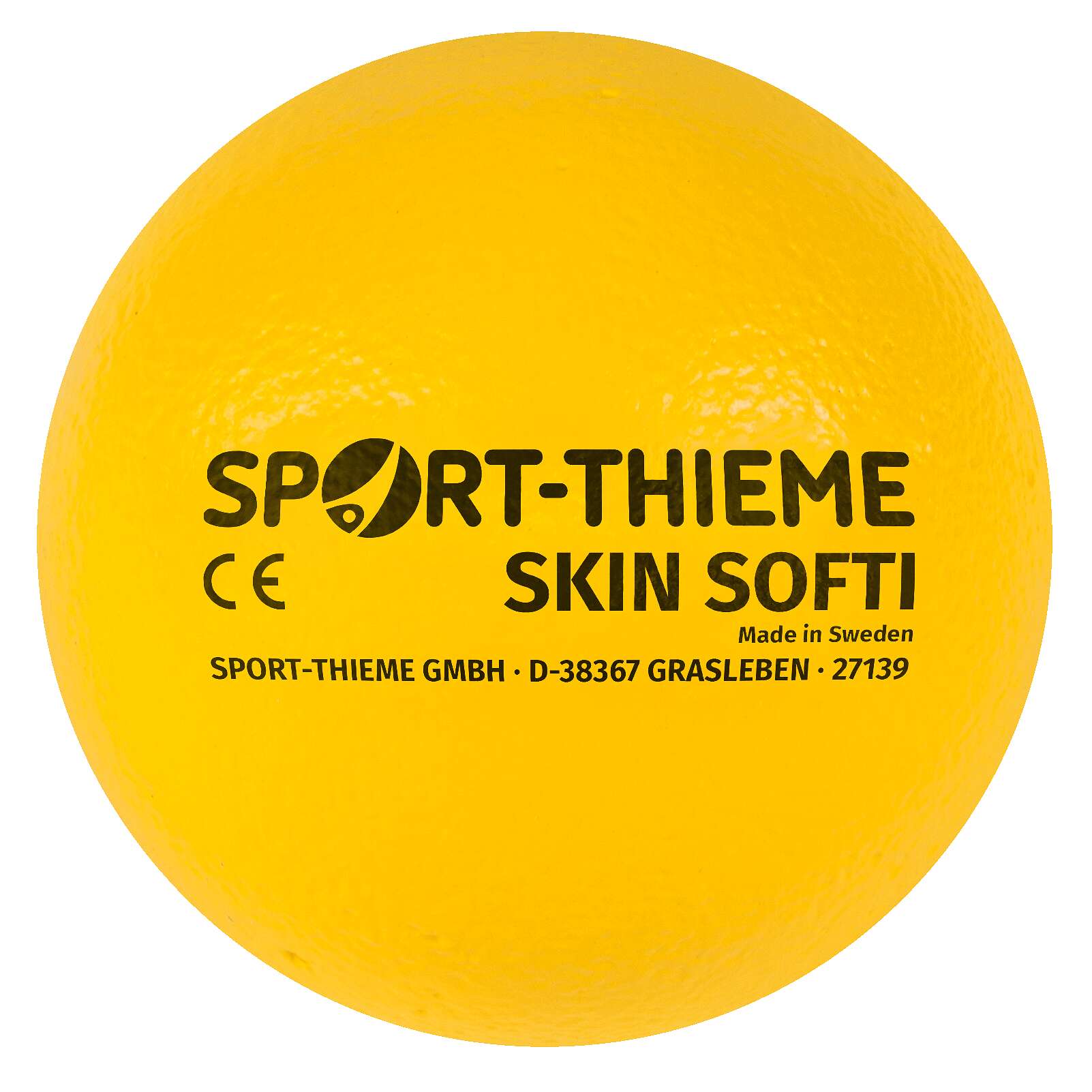 Sport-Thieme Weichschaumball "Skin Softi", Gelb von Sport-Thieme