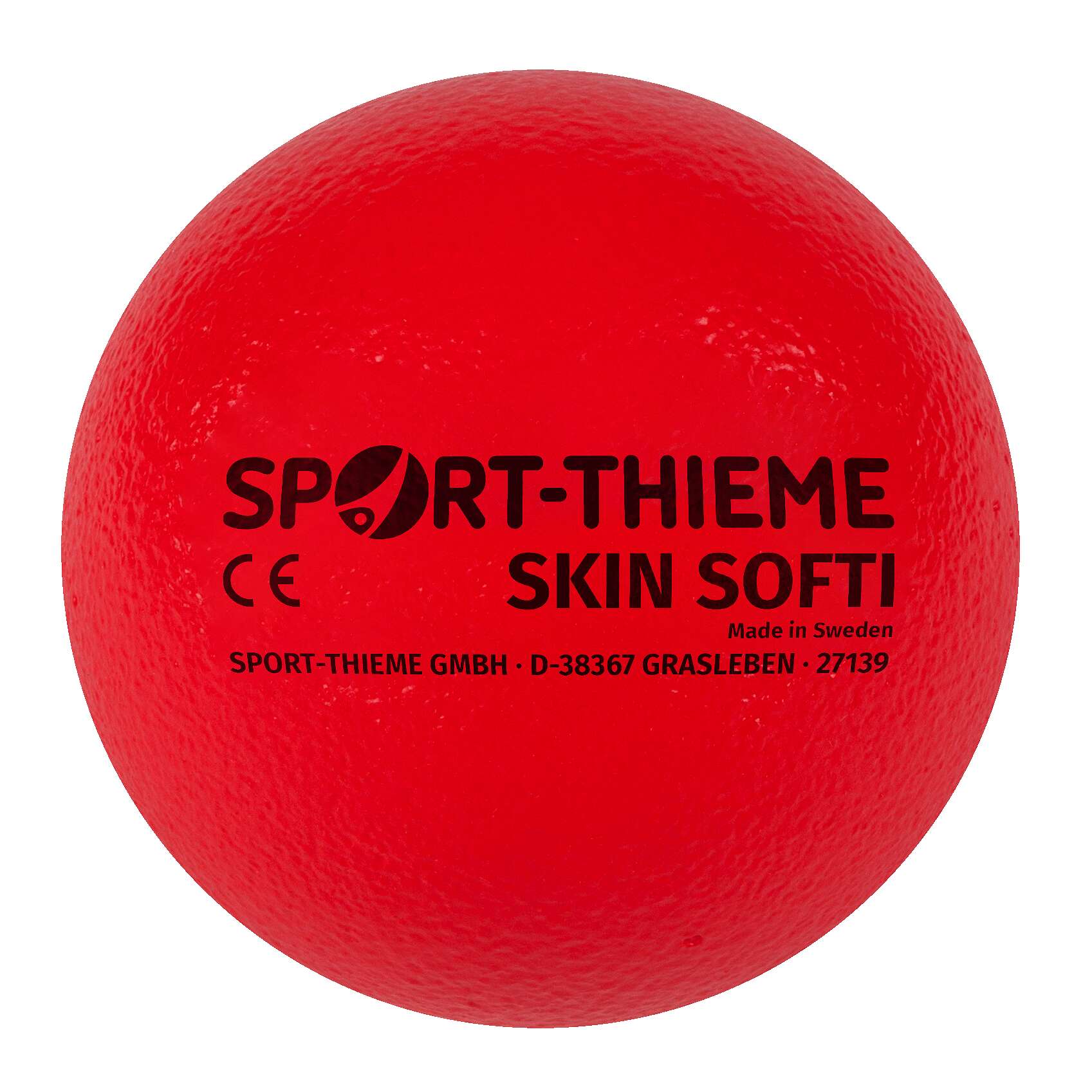 Sport-Thieme Weichschaumball "Skin Softi", Rot von Sport-Thieme