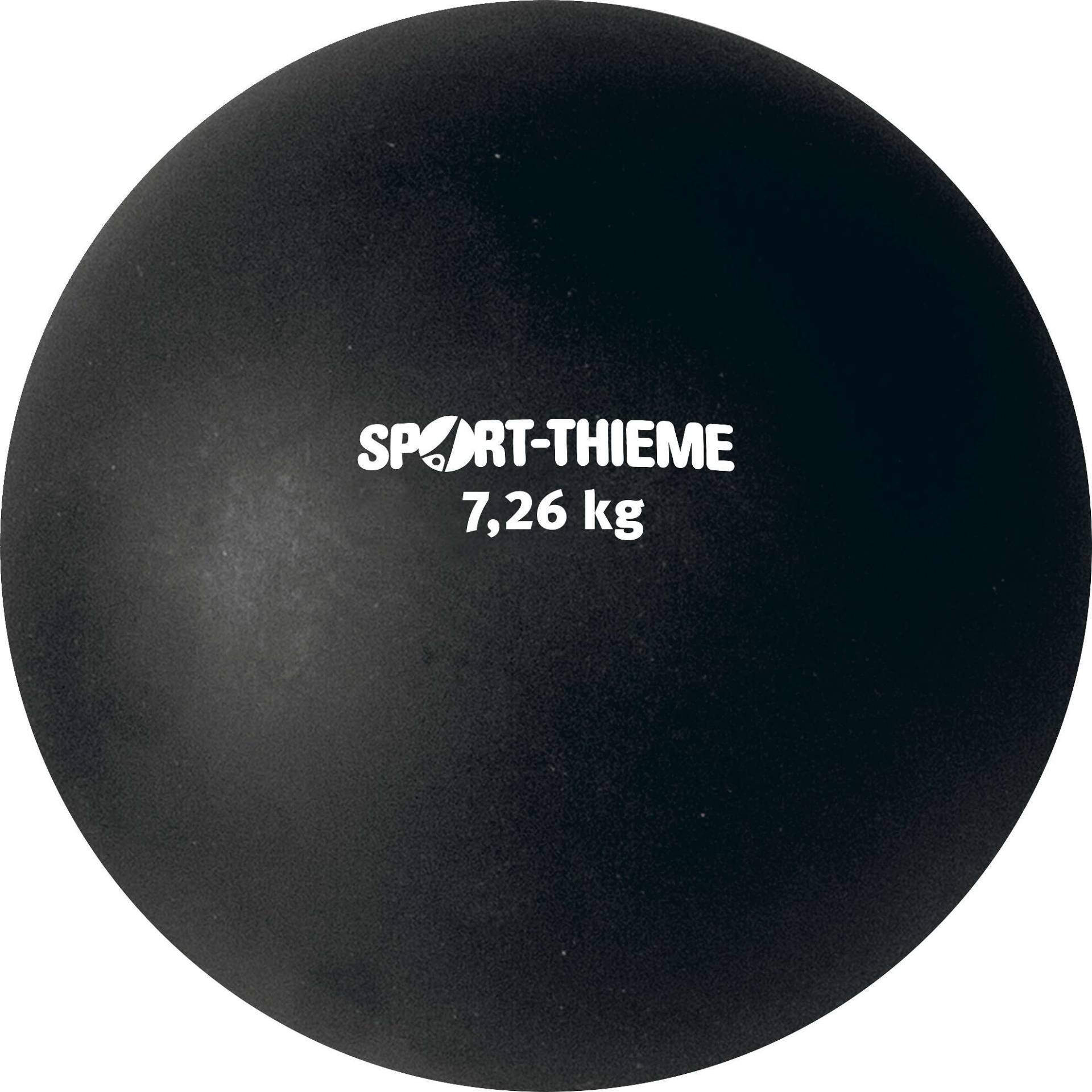 Sport-Thieme Trainings-Stoßkugel "Kunststoff", 7,26 kg, Schwarz, ø 150 mm von Sport-Thieme