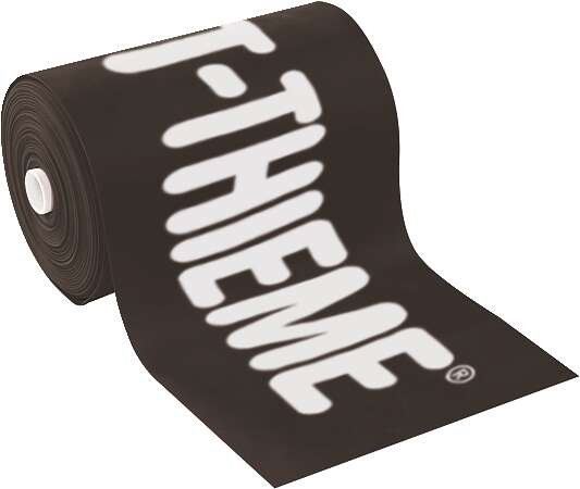 Sport-Thieme Therapie-Band "150", Schwarz, ultra stark, 5,5 m x 15 cm von Sport-Thieme