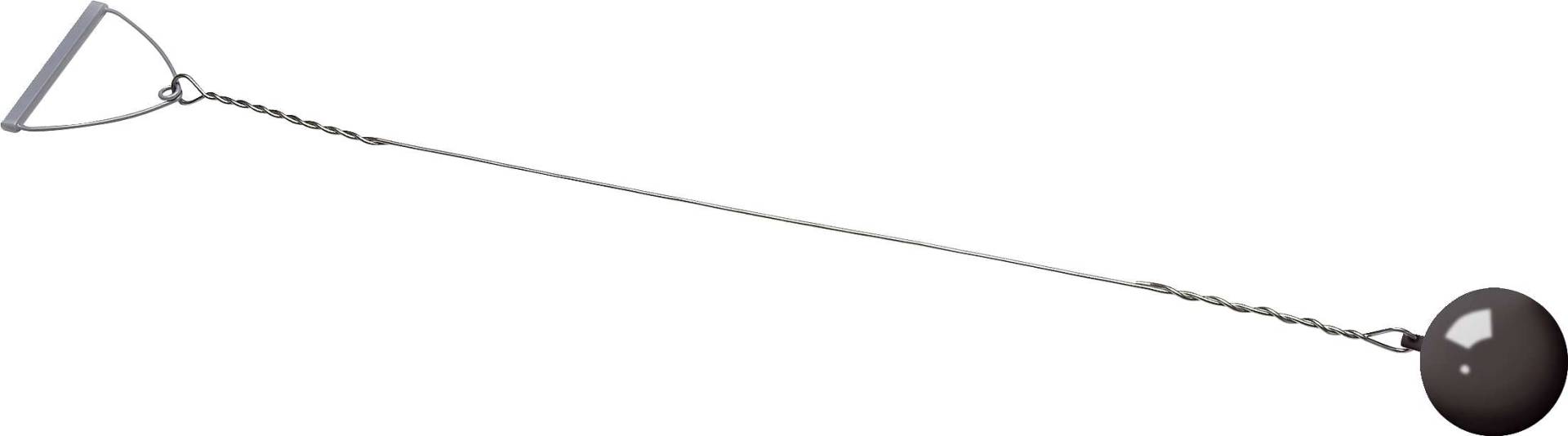 Sport-Thieme Wettkampf-Wurfhammer, 7,26 kg, Schwarz, ø 120 mm von Sport-Thieme