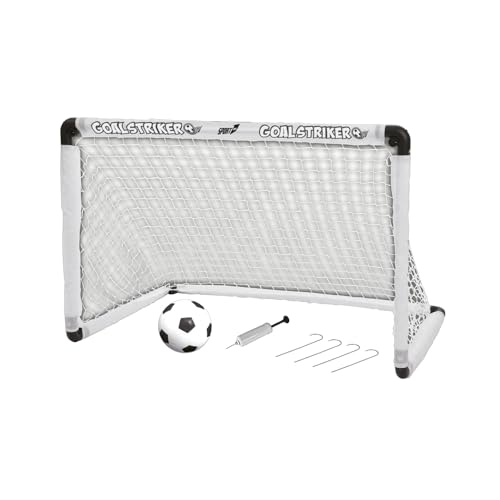 Sport1 Fußballtor Goal Striker faltbar und transportabel Fußballtor für Kinder Garten/Zuhause Fußballtor für Kinder, aufblasbarer Ball 12cm und Pumpe, 90x59x61 Sport1 Fußballtor Goal Striker faltbar und transportabel Fußballtor für Kinder Garten/Zuhause Fußballtor für Kinder, aufblasbarer Ball 12cm und Pumpe, 90x59x61 von Sport1 One The Sport Maker