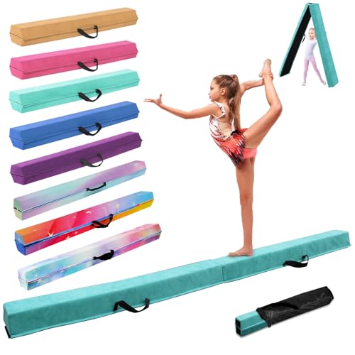 SportBob Schwebebalken für Zuhause, 300cm Balken Turnen Klappbar Tragbar für Kinder Erwachsene, Gymnastik Balken Balance Beam mit Rutschfester Gummiboden für Professionelle Turner oder Anfänger SportBob Schwebebalken für Zuhause, 300cm Balken Turnen Klappbar Tragbar für Kinder Erwachsene, Gymnastik Balken Balance Beam mit Rutschfester Gummiboden für Professionelle Turner oder Anfänger von SportBob