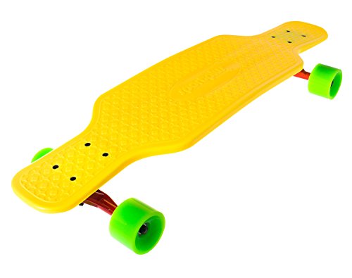 EZY! Longboard Bee Sting, gelb, ca. 80 cm x 21,5 cm, SP-SB-205 von + SportPlus