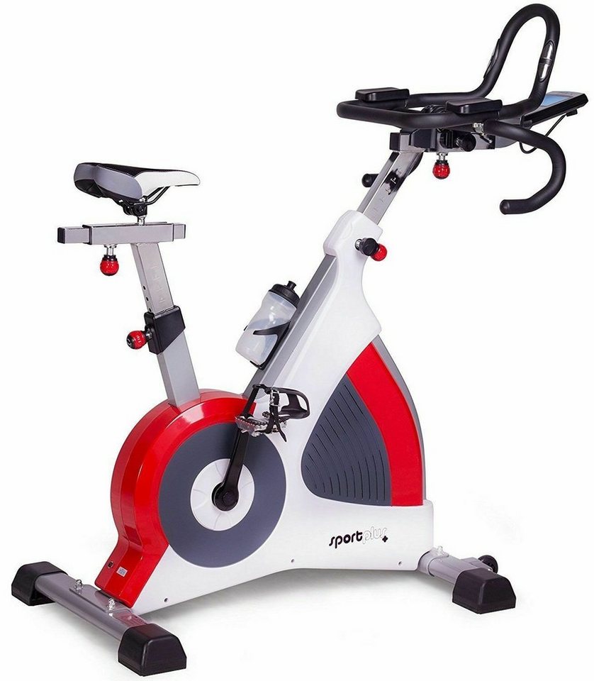 SportPlus Heimtrainer SP-SRP-3000, Speedracer, Indoor Speedbike, Studioqualität, Triathlonlenker von SportPlus