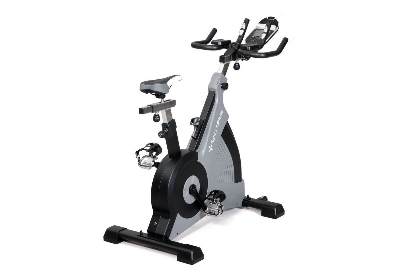 SportPlus Heimtrainer SP-SRP-3100, Speed-Bike, Ergometer bis 500 Watt, 15 kg Schwungmasse, Studioqualität von SportPlus