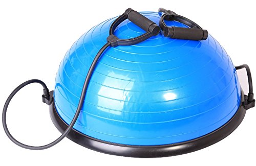 SportPlus Balance Ball Halbkugel inkl. Traningsbänder, ca. 62 cm Durchmesser, Balance Trainer für Gleichgewicht & Stabilität, Nutzergewicht bis 120 kg, SP-GB-001 SportPlus Balance Ball Halbkugel inkl. Traningsbänder, ca. 62 cm Durchmesser, Balance Trainer für Gleichgewicht & Stabilität, Nutzergewicht bis 120 kg, SP-GB-001 von SportPlus