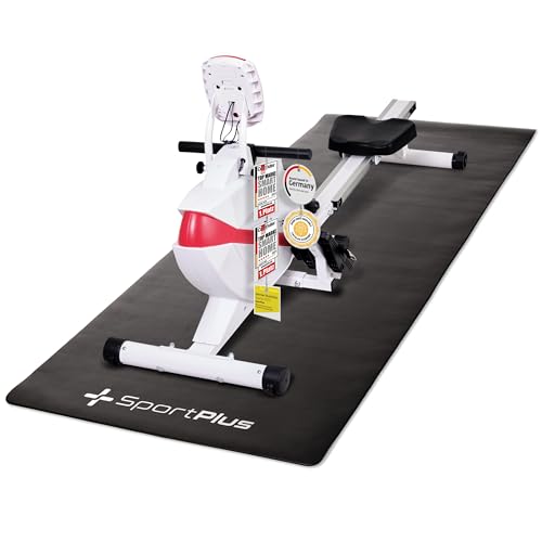 SportPlus | Rudergerät inkl. Bodenschutzmatte | Designed in Germany, klappbar, leises Magnetbremssystem, 8 Widerstandsstufen, Schwungmasse 8kg für zuhause SportPlus | Rudergerät inkl. Bodenschutzmatte | Designed in Germany, klappbar, leises Magnetbremssystem, 8 Widerstandsstufen, Schwungmasse 8kg für zuhause von SportPlus