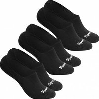 SportSpar.de "Sparlinge" Füßlinge Sneaker Socken 3 Paar schwarz SportSpar.de "Sparlinge" Füßlinge Sneaker Socken 3 Paar schwarz von SportSpar