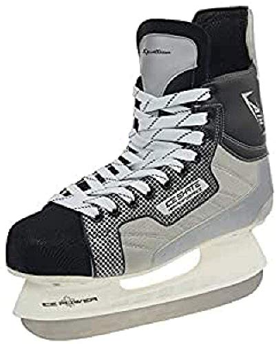 SportTeam Herren Schlittschuhe Eishockey, Schwarz, 44 von SportTeam