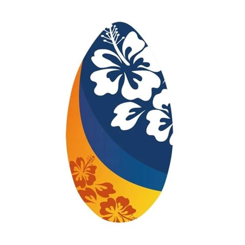 Surfboard Skimboard in Blumen 94cm Holz Surfboard Skimboard in Blumen 94cm Holz von SportX