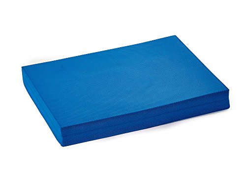 Sportbanditen Pad, Wackelkissen Trainingsgerät, Ballance Trainer, Ballancekissen, blau, 48 x 38 x 5,8 cm von Sportbanditen