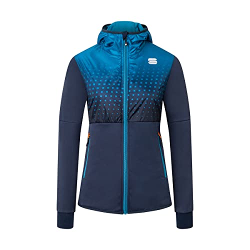 Sportful 0421526-456 RYTHMO W JKT Damen Jacket GALAXY BLUE/BERRY BLUE XL von Sportful