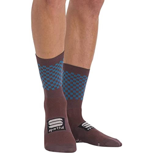 Sportful 1123045-623 CHECKMATE SOCKS Unisex Socks HUCKLEBERRY XL von Sportful