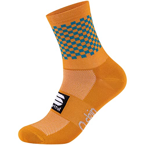 Sportful 1123046-261 CHECKMATE W SOCKS Damen Socks GOLDEN OAK SM von Sportful