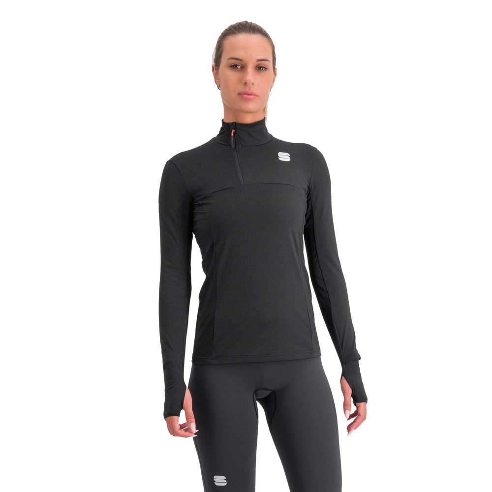 Sportful Cardio Tech Half Zip Long Sleeve T-shirt Schwarz L Frau Sportful Cardio Tech Half Zip Long Sleeve T-shirt Schwarz L Frau von Sportful