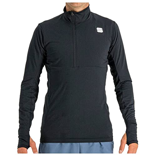 Sportful Herren Cardio Tech Longsleeve, Black, L von Sportful