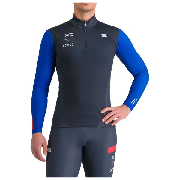 Sportful - Squadra Jersey - Langlaufjacke Gr XL blau von Sportful