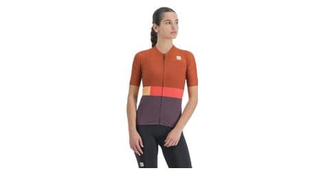 sportful snap damen kurzarm trikot rot von Sportful