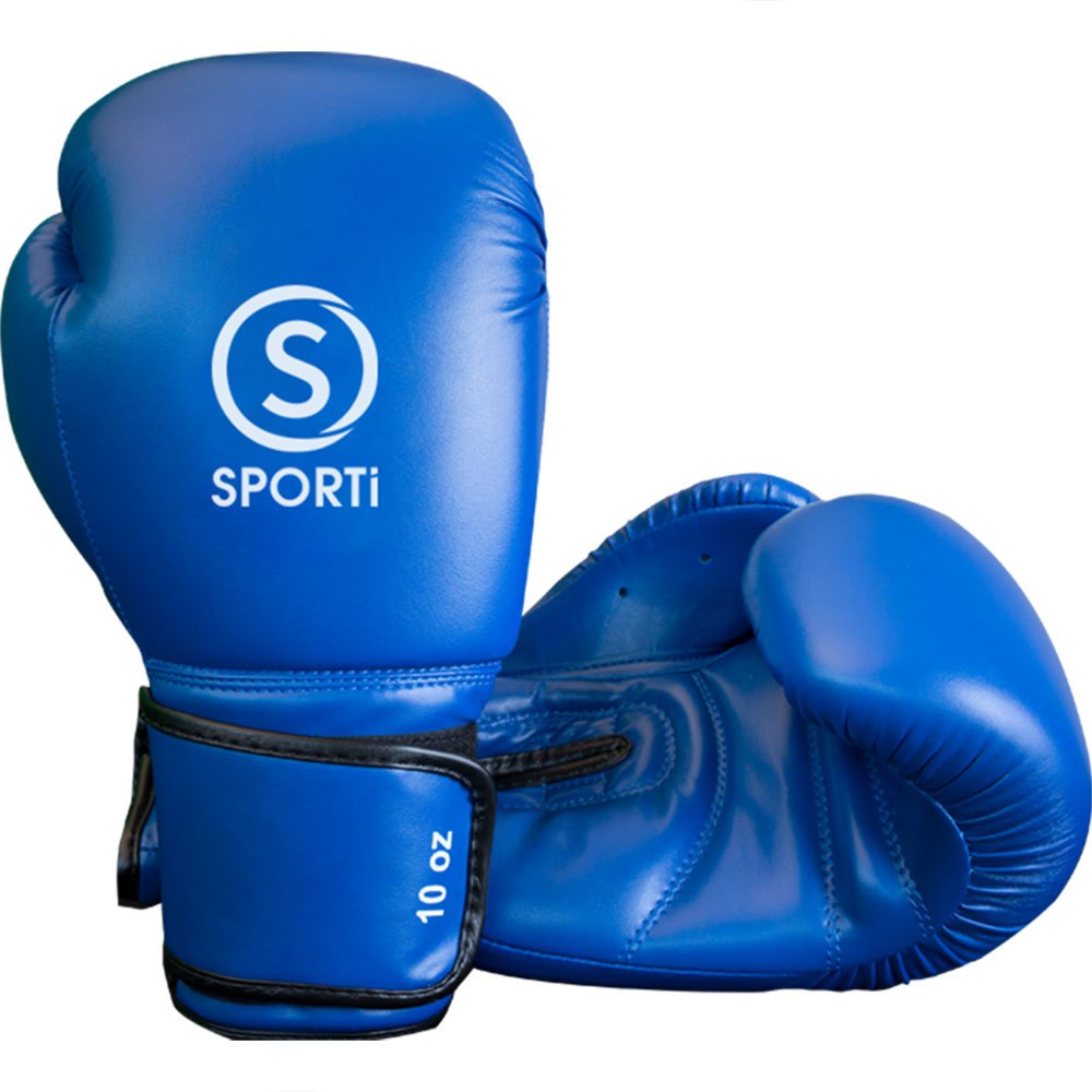 Sporti France 8oz Artificial Leather Boxing Gloves Blau von Sporti France