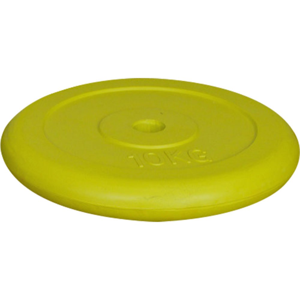 Sporti France Colour 10kg Plate Gelb 10 kg Sporti France Colour 10kg Plate Gelb 10 kg von Sporti France