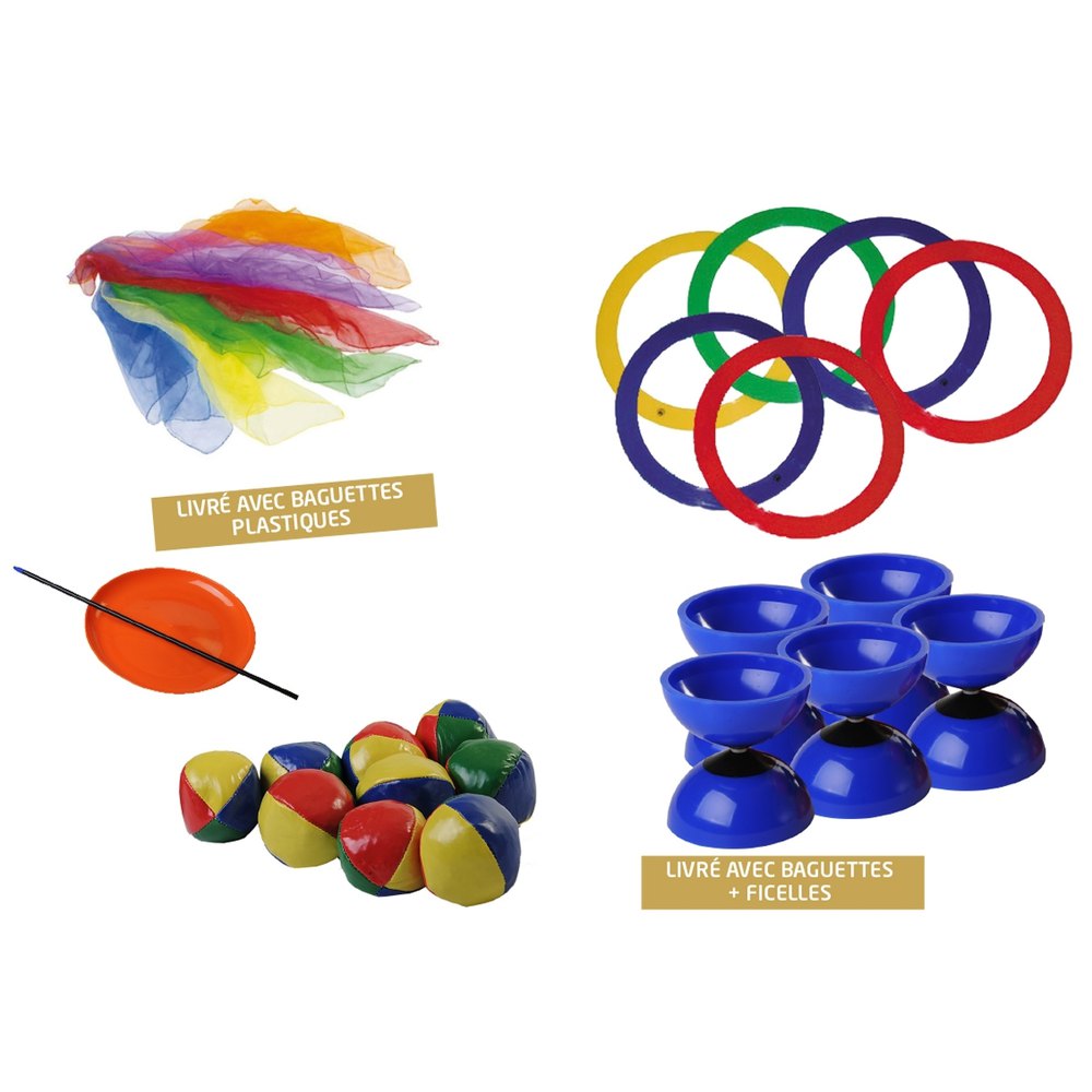 Sporti France Juggling Kit For 15 Children Mehrfarbig Sporti France Juggling Kit For 15 Children Mehrfarbig von Sporti France
