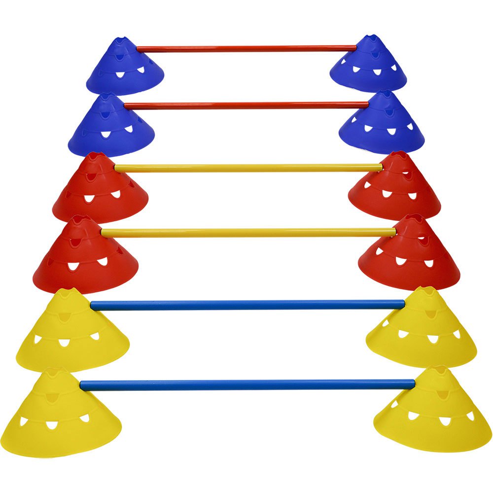 Sporti France Kit F Large Training Cones Mehrfarbig Sporti France Kit F Large Training Cones Mehrfarbig von Sporti France