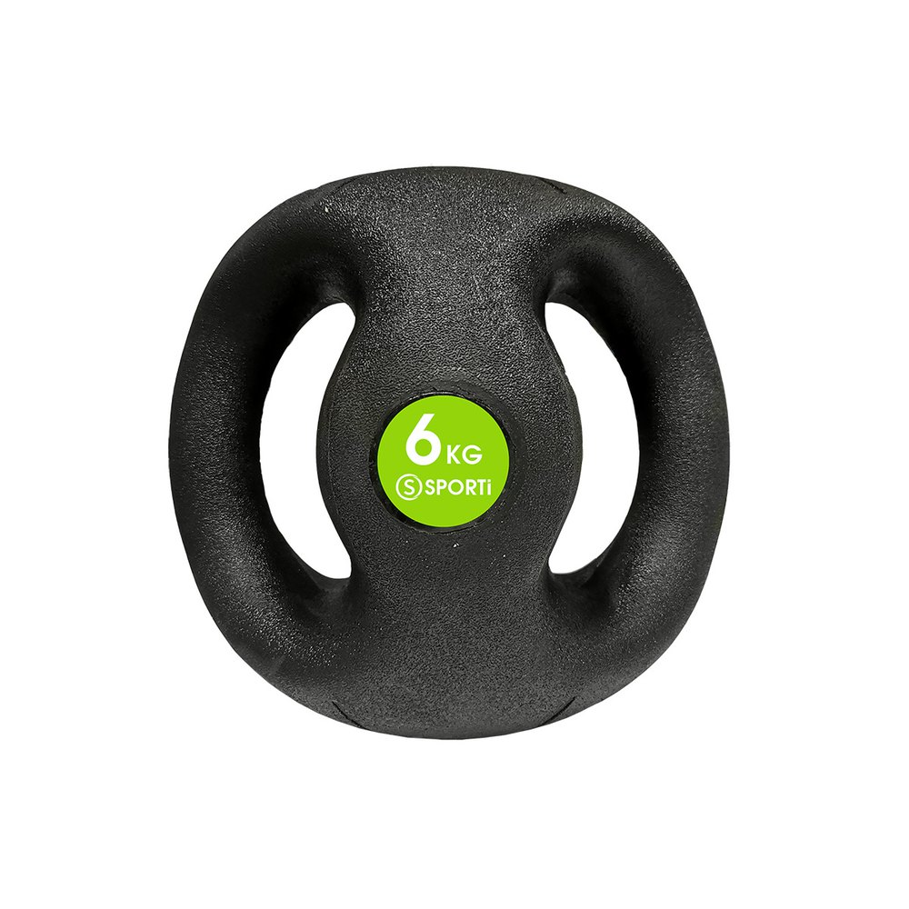 Sporti France Medicine Ball With Double Handles Schwarz 6 kg Sporti France Medicine Ball With Double Handles Schwarz 6 kg von Sporti France