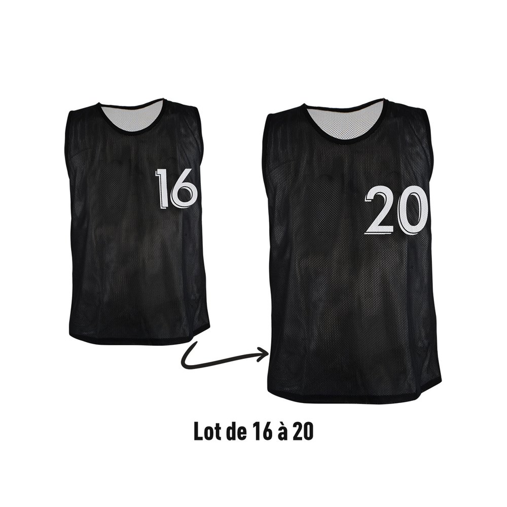 Sporti France Numbered Reversible Training Bib 5 Units Schwarz XL Mann Sporti France Numbered Reversible Training Bib 5 Units Schwarz XL Mann von Sporti France