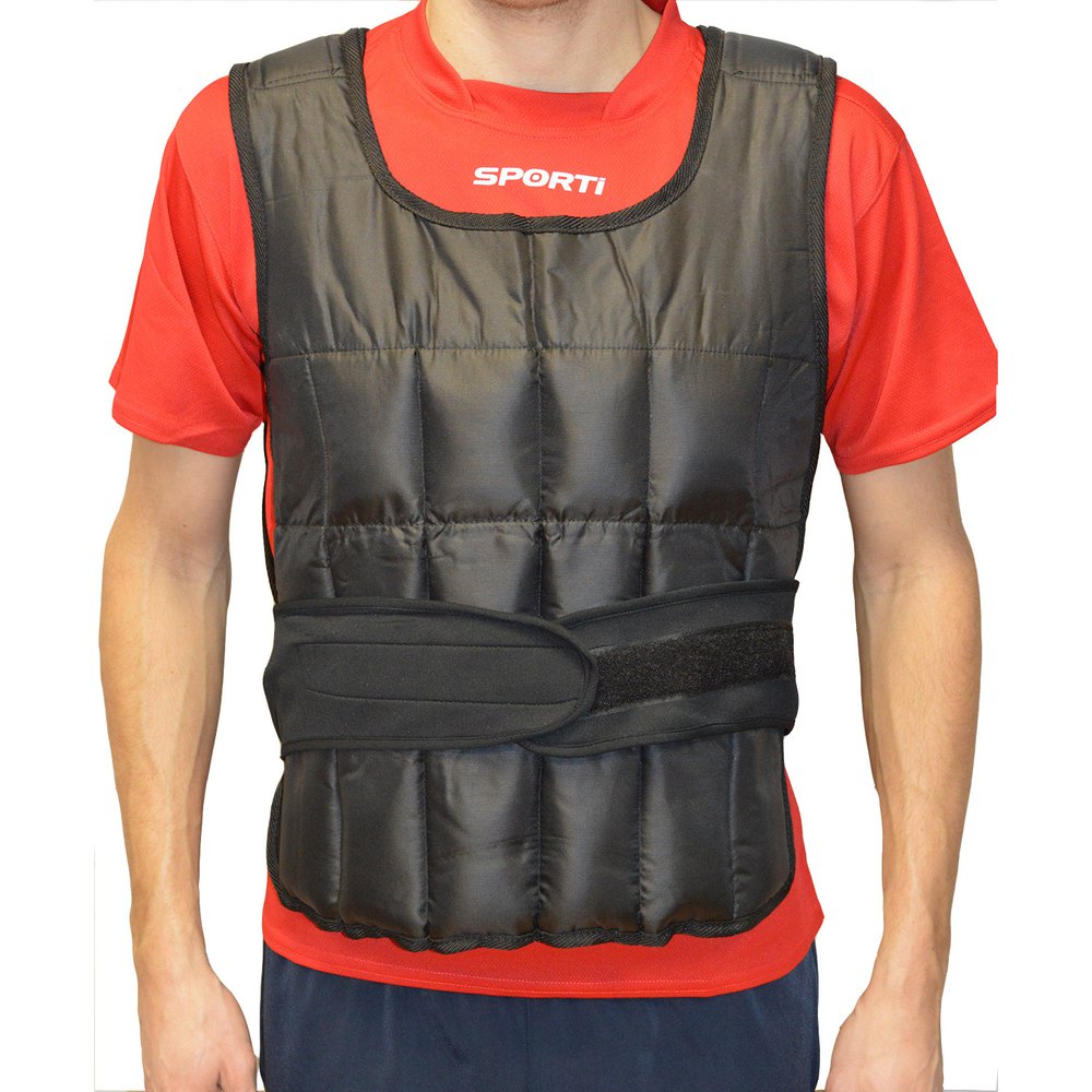 Sporti France Weighted 10kg Weighted Vest Schwarz Sporti France Weighted 10kg Weighted Vest Schwarz von Sporti France