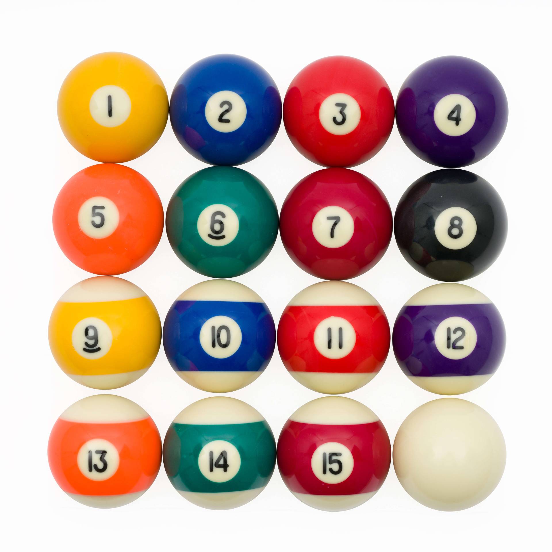 Sportime Billardkugeln "Pool Sport", ø 54 mm Sportime Billardkugeln "Pool Sport", ø 54 mm von Sportime