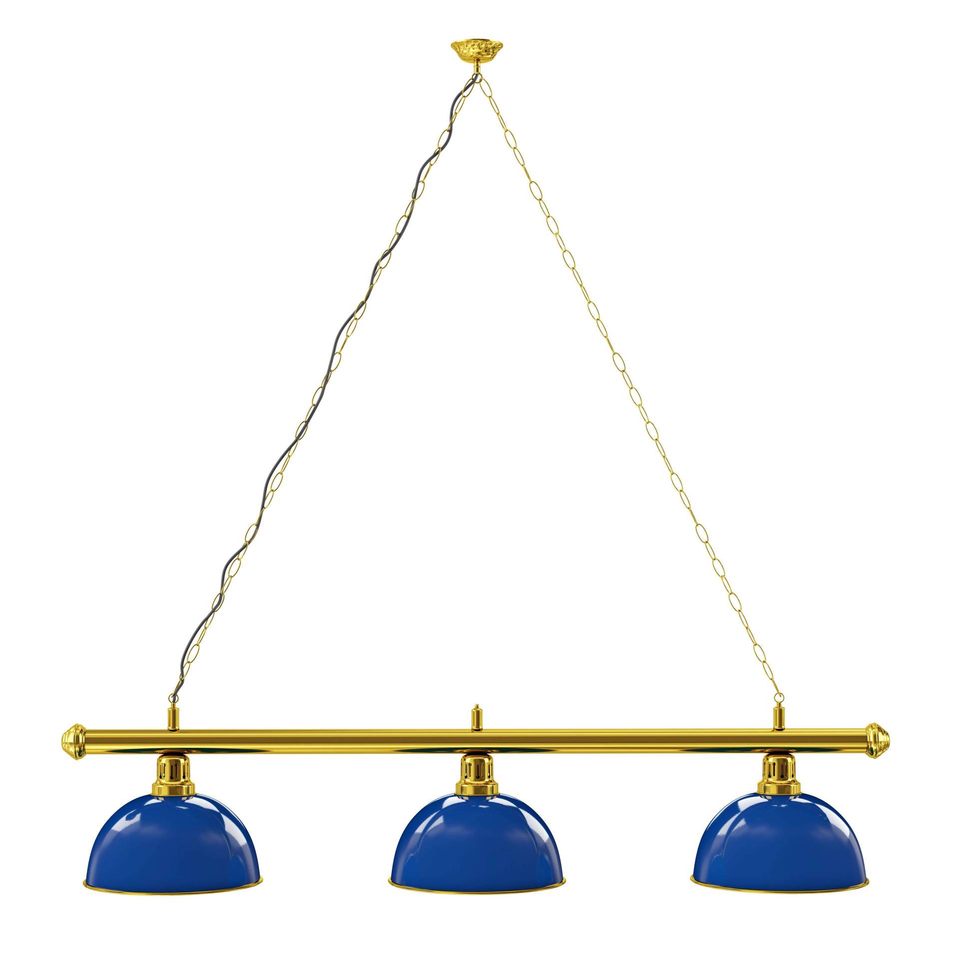 Sportime Billardlampe "Casino Messing", Blau Sportime Billardlampe "Casino Messing", Blau von Sportime