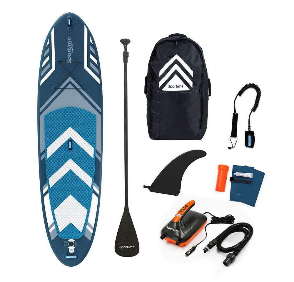 Sportime SUP-Board Stand up Paddling Board Seegleiter Full-Carbon-Set von Sportime