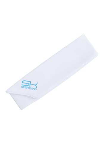 Sportkind Erwachsene & Kinder Tennis, Fitness, Running Stirnband Unisex, Weiss Sportkind Erwachsene & Kinder Tennis, Fitness, Running Stirnband Unisex, Weiss von Sportkind