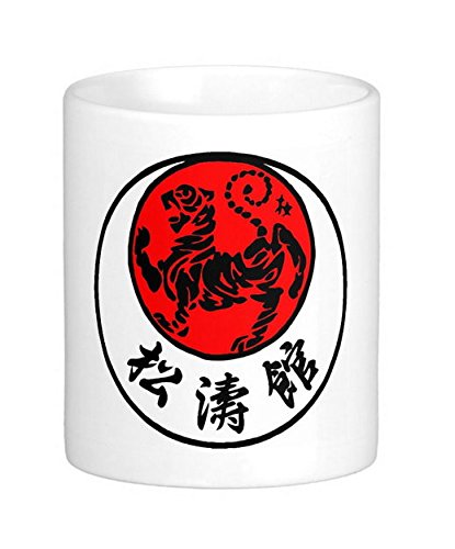 hochwertige Premium Keramik Motiv Shotokan Karate von Sportland
