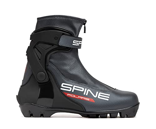 Spine Polaris Langlaufschuh Skating Schuhe Skischuhe Skate Skistiefel für Salomon NNN, Prolink Bindung (40) von Sportlynx