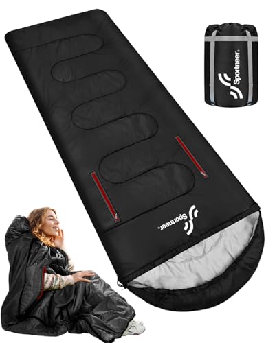 Schlafsack 3-4 Jahreszeiten Deckenschlafsäcke - 220 x 84 cm Wasserdichter Leichter Deckenschlafsack für Camping, Reisen und Outdoor-Aktivitäten -Ideal für Erwachsene 1.9KG Schlafsack 3-4 Jahreszeiten Deckenschlafsäcke - 220 x 84 cm Wasserdichter Leichter Deckenschlafsack für Camping, Reisen und Outdoor-Aktivitäten -Ideal für Erwachsene 1.9KG von Sportneer