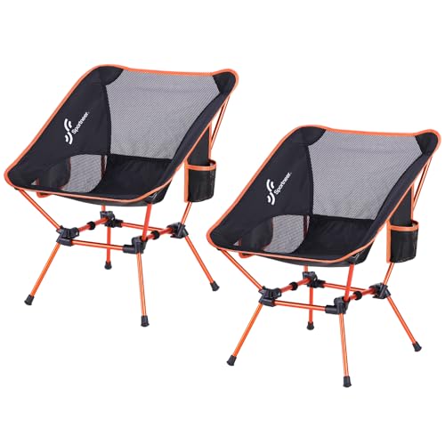 Sportneer Campingstuhl Faltbar Camping Stuhl Tragbarer Campingstühle 150Kg Faltstuhl Ultraleichter Packmaß Kleiner Klappstuhl mit Tragetasche für Picknick, Outdoor, Wandern, Orange, 2 Pack Sportneer Campingstuhl Faltbar Camping Stuhl Tragbarer Campingstühle 150Kg Faltstuhl Ultraleichter Packmaß Kleiner Klappstuhl mit Tragetasche für Picknick, Outdoor, Wandern, Orange, 2 Pack von Sportneer
