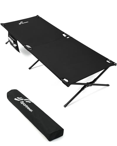 Sportneer Feldbett Klappbett 199*73cm, Feldbett Klappbar Campingbett Aktualisierte Version, Gästebett Klappbar Feldbett xxl für Zelten Wandern Outdoor Wanderung, Reisen, Strand, Outdoor Garten Innen Sportneer Feldbett Klappbett 199*73cm, Feldbett Klappbar Campingbett Aktualisierte Version, Gästebett Klappbar Feldbett xxl für Zelten Wandern Outdoor Wanderung, Reisen, Strand, Outdoor Garten Innen von Sportneer
